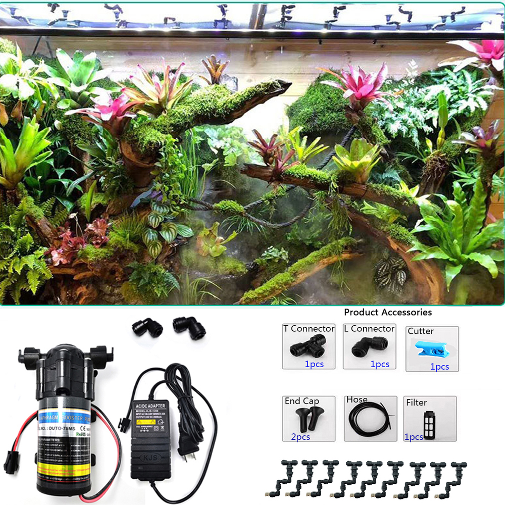 Reptile Pet Fogger Silent Pump - Terrarium Fogger Ultrasonic 리뷰 및 가격