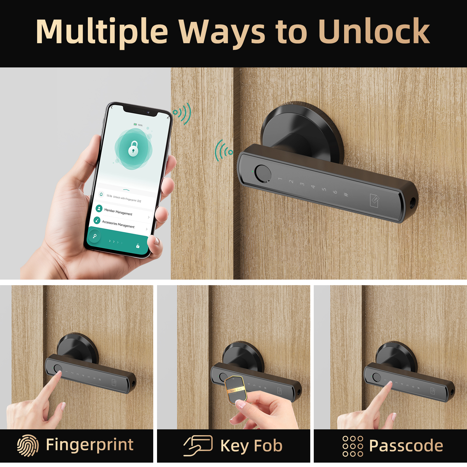 Viladepot Handle Shaped Smart  - Glass Door Hinge 리뷰 및 가격