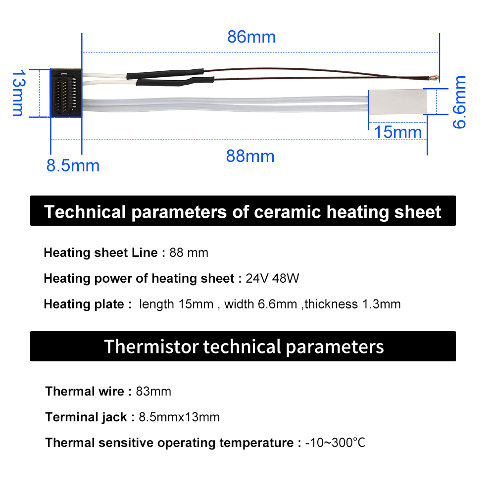 Heating Tube For Bambu Lab A1  - Ceramic Heat Emitter 리뷰 및 가격