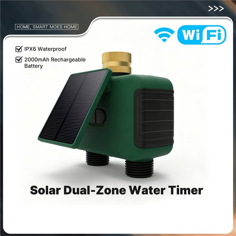 A25F-Tuya Wifi Smart Solar Dua - Timer Dual Outlet 리뷰 및 가격