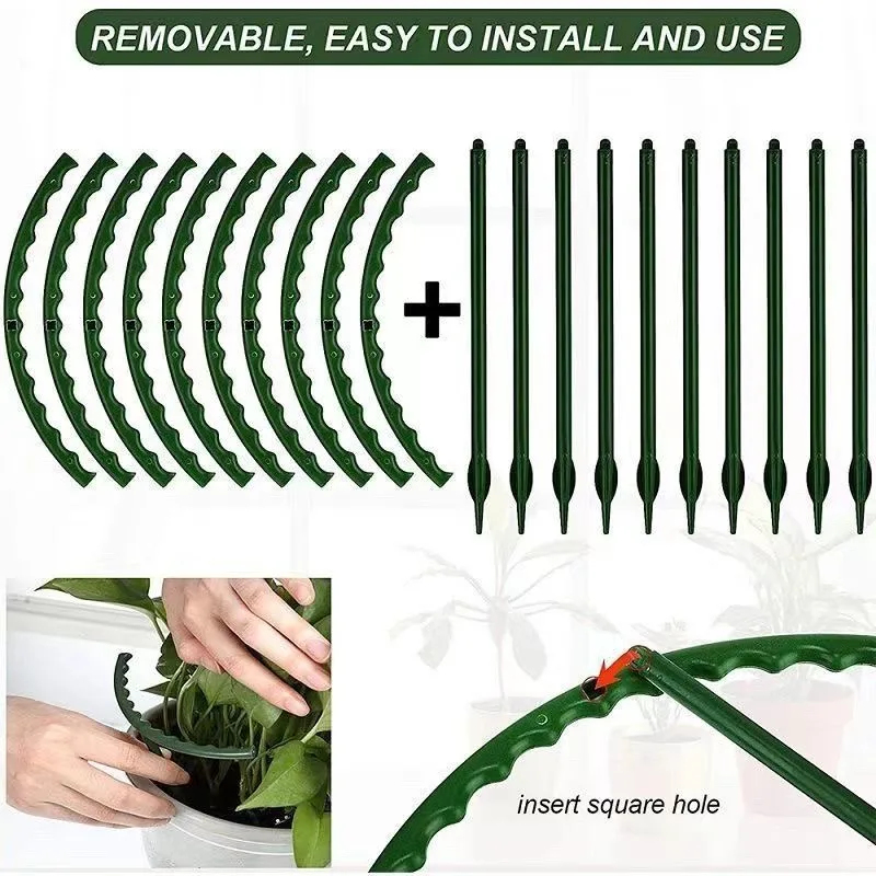 1-9set Plastic Plant Support P - Vine Climbing Plastic 리뷰 및 가격