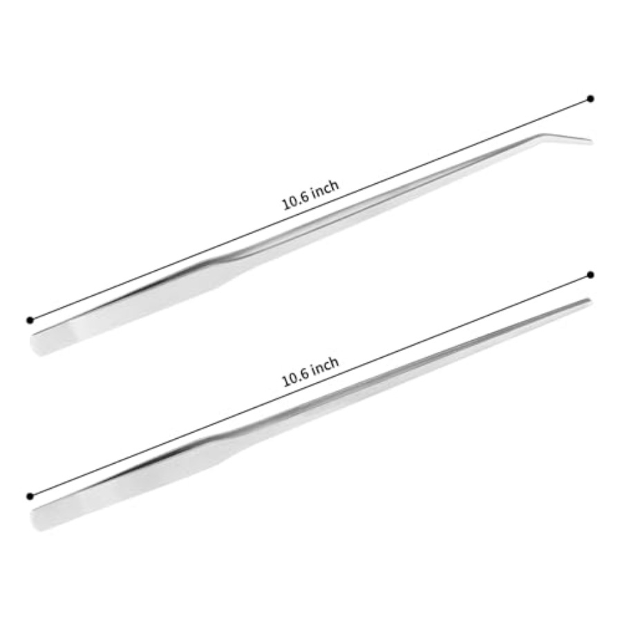 2PCS Long Aquarium Tweezers -  - Feeding Tong Stainless 리뷰 및 가격