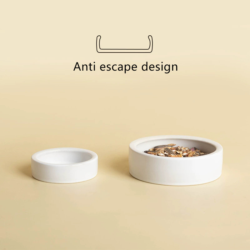 Reptile Food Ceramic Bowl Anti - Water Dish Reptile 리뷰 및 가격