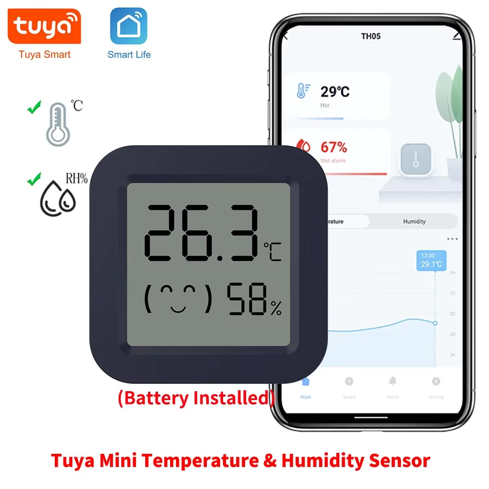 Mini Smart Thermometer Hygrome - Digital Hygrometer Probe 리뷰 및 가격