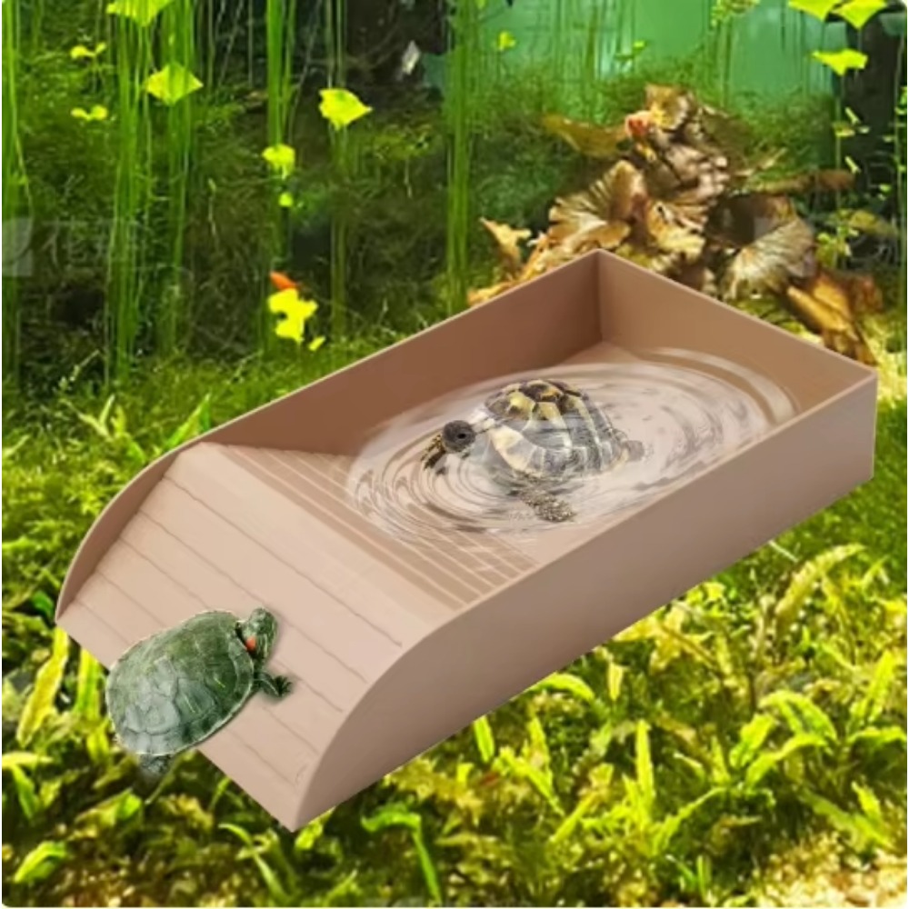 Turtle Bathing Pool Feeding Di - Water Dish Reptile 리뷰 및 가격