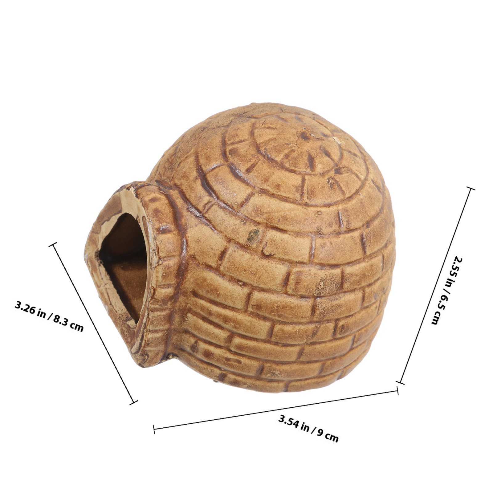 Pleco Caves Fish Tank Decorati - Hide Cave Ceramic 리뷰 및 가격