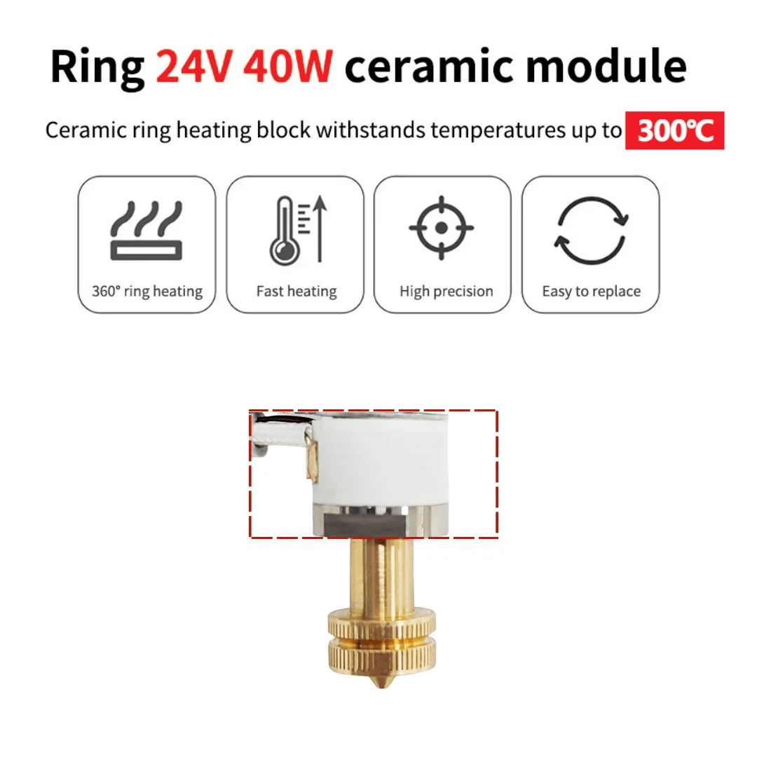 For E3D Revo Hotend Kit V6 Rad - Ceramic Heat Emitter 리뷰 및 가격